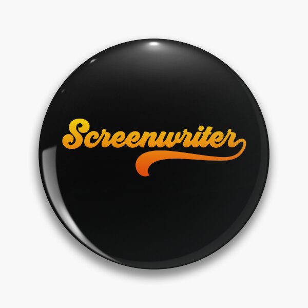 Item preview, Groovy Screenwriter - Fire Orange Gradient designed and sold by NermilioDesigns.