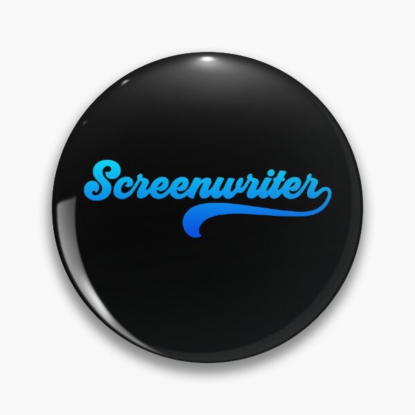 Item preview, Groovy Screenwriter - Ocean Blue Gradient designed and sold by NermilioDesigns.