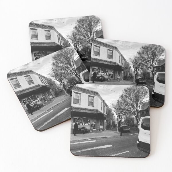 Artikelvorschau, Schwarz-Weiß-Foto von Gerritt St. South Philadelphia entworfen und verkauft von Goatdeck.