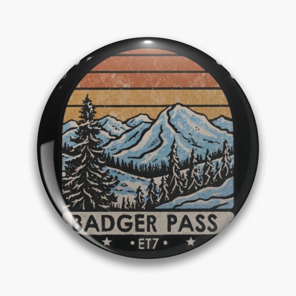 Item preview, Badger Pass - California  designed and sold by GroovyDino.