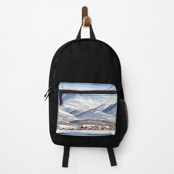 Item preview, Norwegian Winter Landscape designed and sold by Delemore Art.