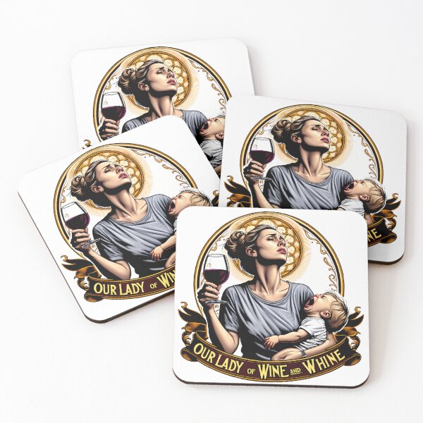 Item preview, Our Lady of Wine and Whine designed and sold by invention7.
