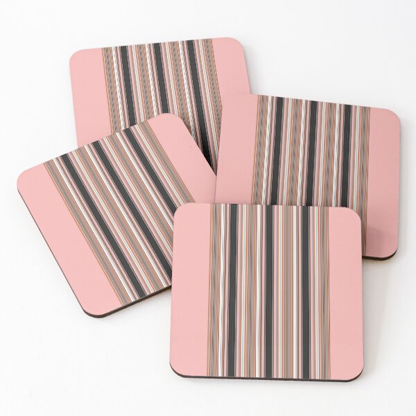 Item preview, Pink Peach Stripes designed and sold by Sheila Wenzel Ganny.