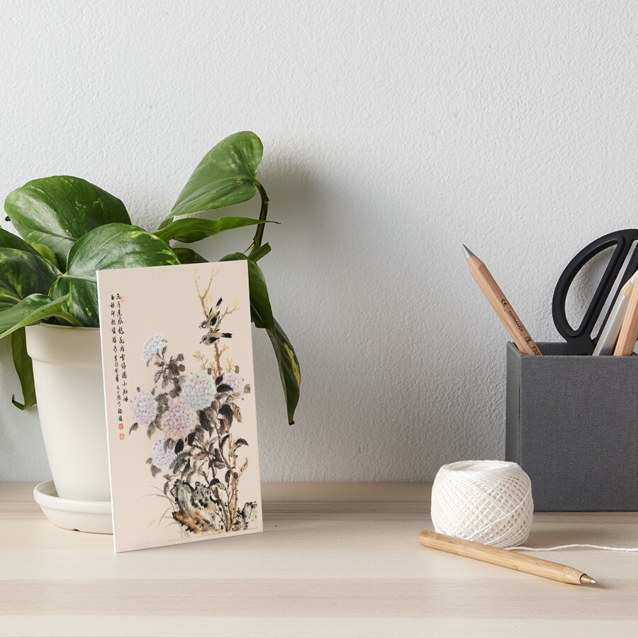 Item preview, Art Board Print designed and sold by mingjan.