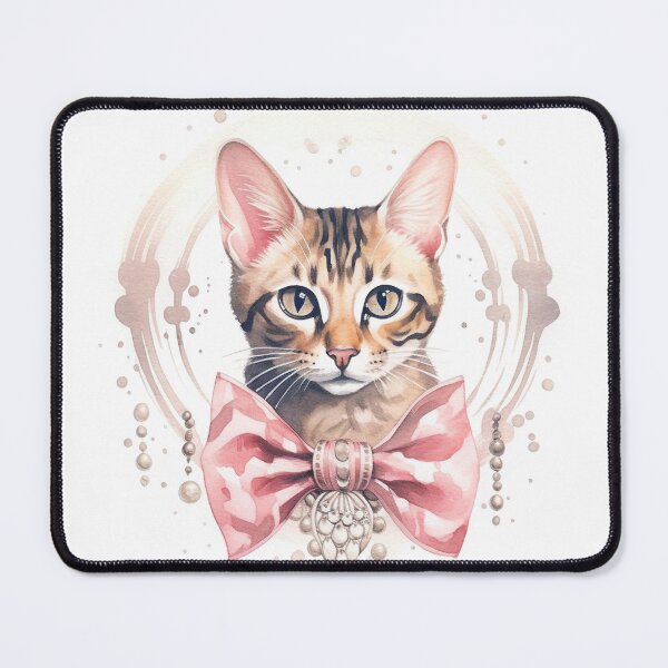 Item preview, Rosy Bengal Cat designed and sold by Nocturne  Paws.