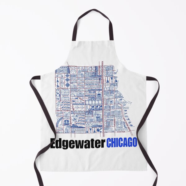 Item preview, Map of Edgewater, Chicago 60660 designed and sold by CMooreWorx.