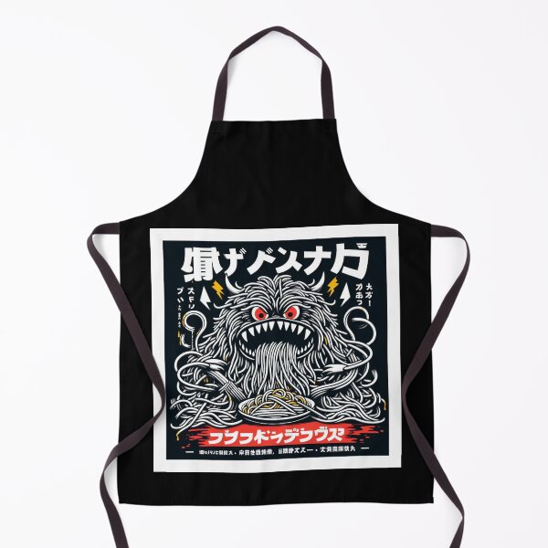 Item preview, Spaghetti Monster eating a bowl of noodles designed and sold by FirstCast.