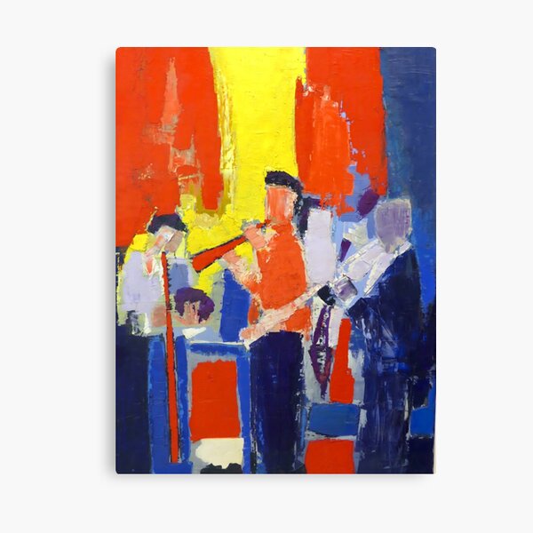 Vista previa del artículo con la obra «Nicolás de Staël», diseñado y vendido por KAMARIART.