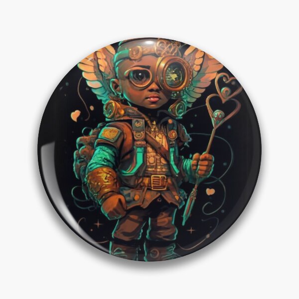 Item preview, Beyond Brass & Barbs Celebrating Black Love in Steampunk Art and Fashion designed and sold by PedalPowerGFX.