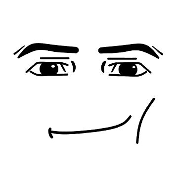 Artwork thumbnail, Roblox Man Face by TheEkyShop