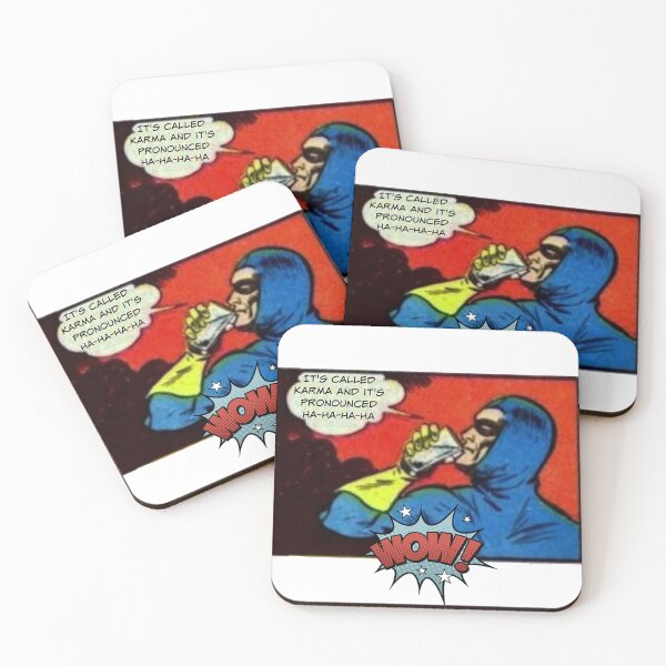 Item preview, It's Called Karma and It's Pronounced HA-HA-HA-HA! - Office Humor designed and sold by SSustainable.