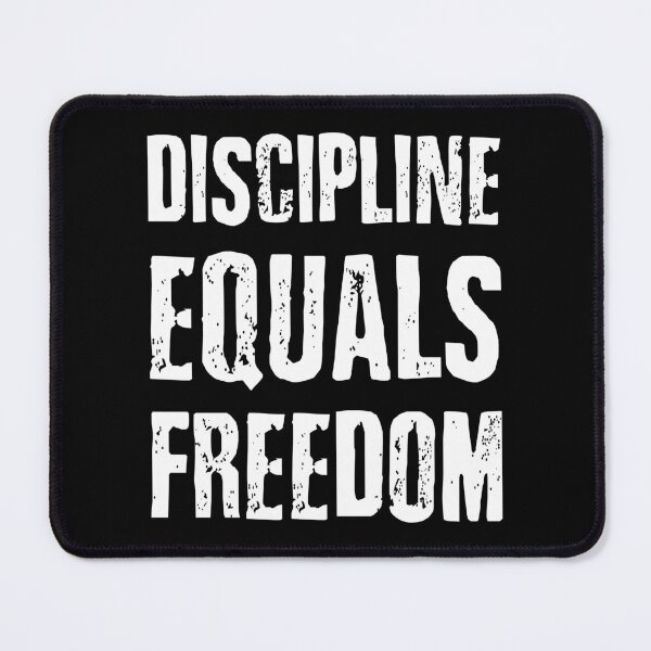 Item preview, Discipline Equals Freedom designed and sold by BajanTees.