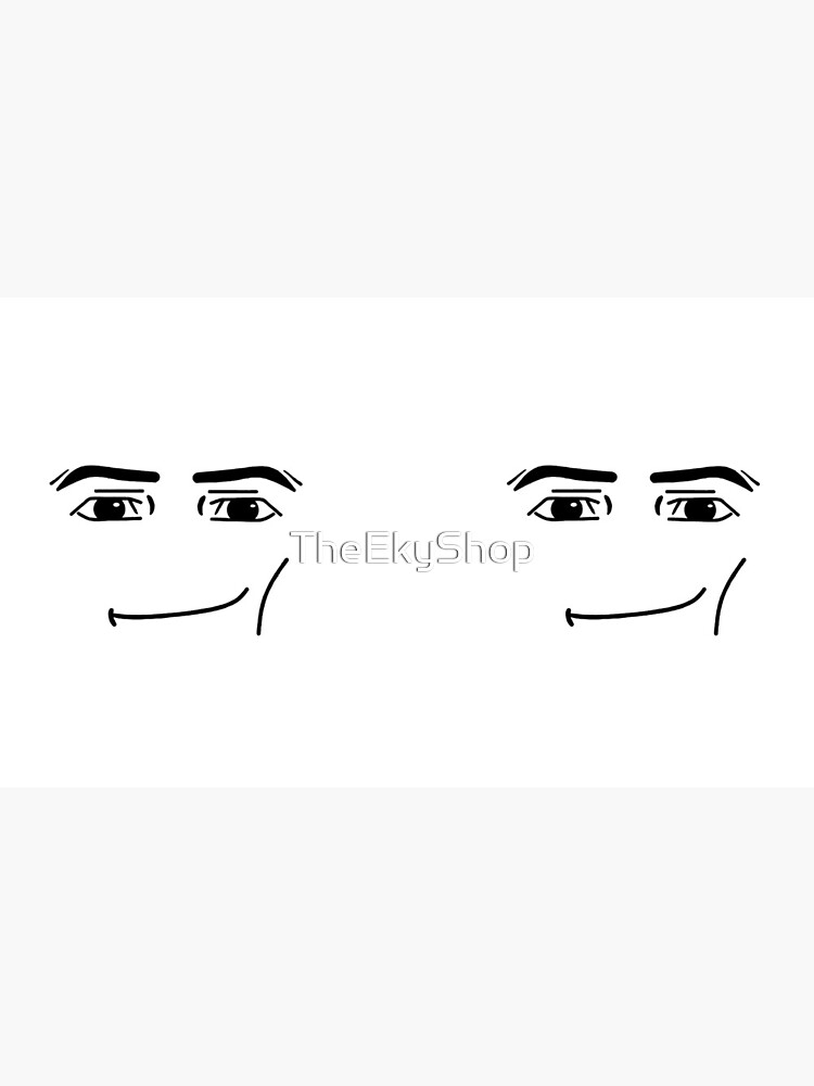 Thumbnail 6 of 6, Coffee Mug, Roblox Man Face designed and sold by TheEkyShop.