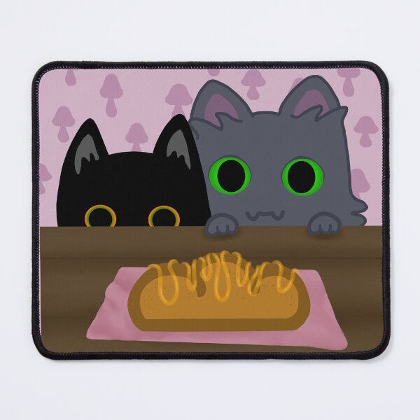 Item preview, Cats love bread ! designed and sold by TheCharmedCrow.