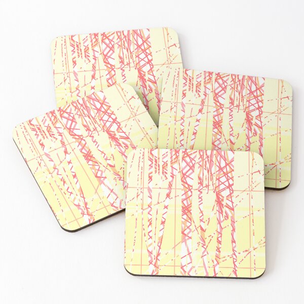 Item preview, abstract with pink tones designed and sold by azet-art.
