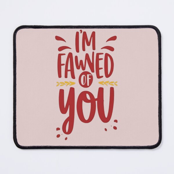Item preview, Fawn of My Heart - Sweet Animal Love Pun designed and sold by Emaga Digital Studio.