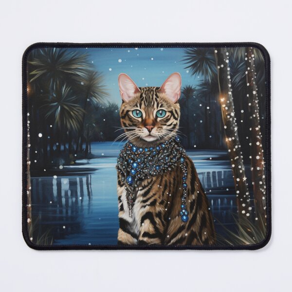 Item preview, Shimmery Bengal Cat designed and sold by Nocturne Paws.