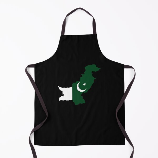 Item preview, Flag Map of Pakistan designed and sold by feether-store.