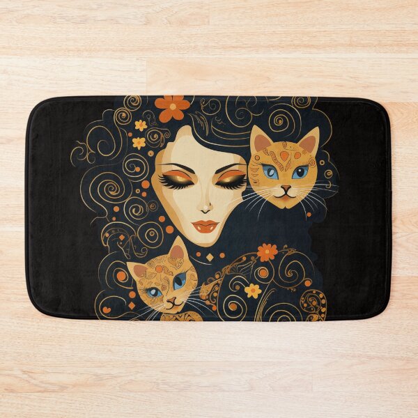 Item preview, Woman dreaming of cats designed and sold by Snarkyalice0.