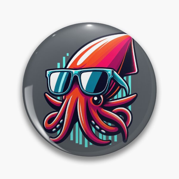 Item preview, Classic Ink-tacular Squid designed and sold by Urban-Ocean.