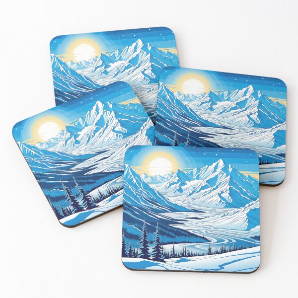 Item preview, Denali Snowy Landscape designed and sold by Secondearth.