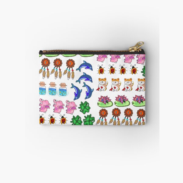 Item preview, Lucky Characters Pattern designed and sold by Vlume.
