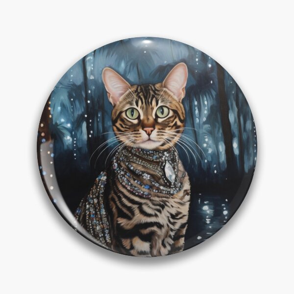 Item preview, Luxe Bengal Cat designed and sold by Nocturne  Paws.