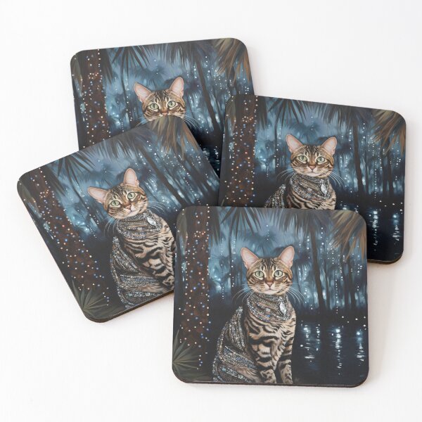 Item preview, Luxe Bengal Cat designed and sold by Nocturne  Paws.