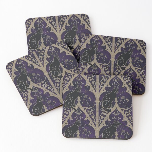 Item preview, Gothic Cat Elegance designed and sold by digitalvintage.