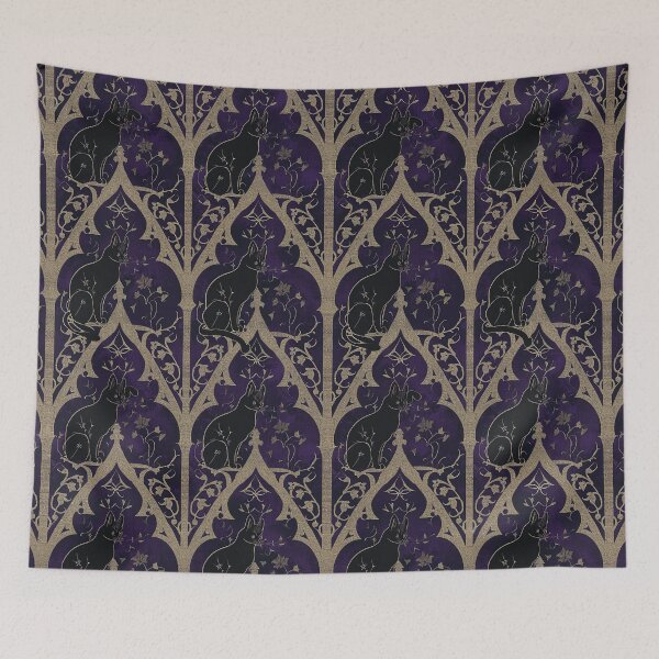 Item preview, Gothic Cat Elegance designed and sold by digitalvintage.