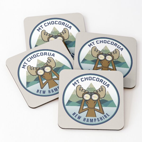 Item preview, New Hampshire Moose and Mountains - Mt Chocorua designed and sold by Willz Designz.