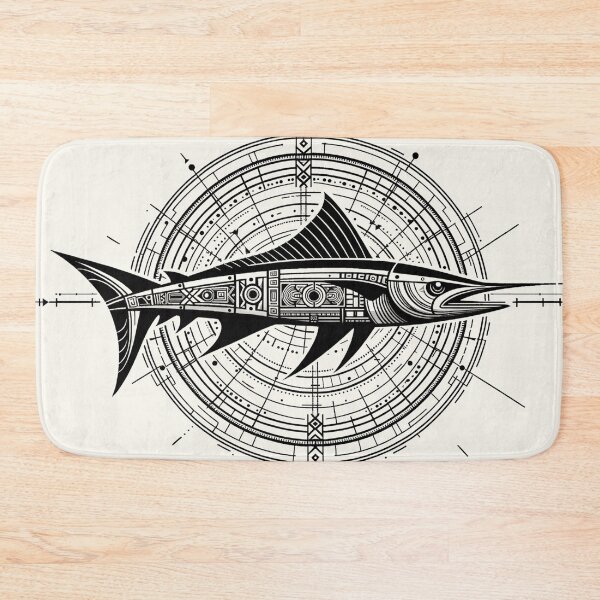 Item preview, Fish Evolving Carving designed and sold by bluepawprint.