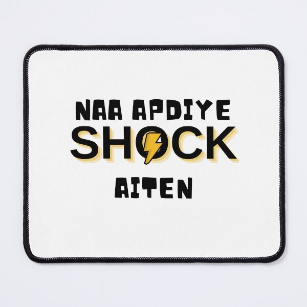 Item preview, Naa Apdiye Shock Ayiten - Telugu Design designed and sold by SD Studios.