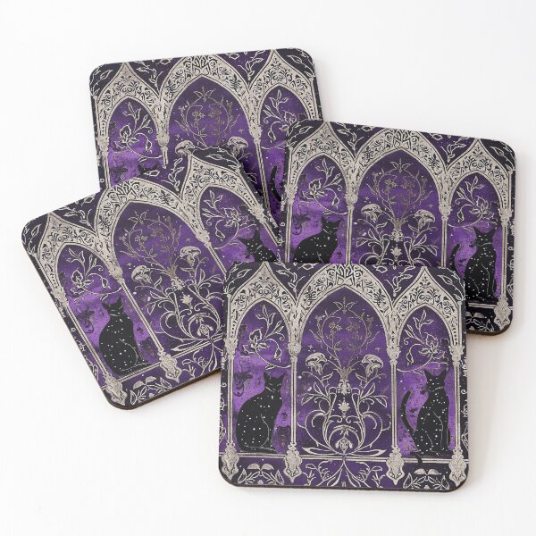 Item preview, Gothic Cat Elegance designed and sold by digitalvintage.