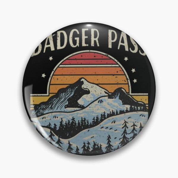 Item preview, Badger Pass - California  designed and sold by GroovyDino.