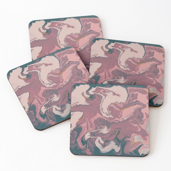 Item preview, marbled magenta designed and sold by RainbowLetters.