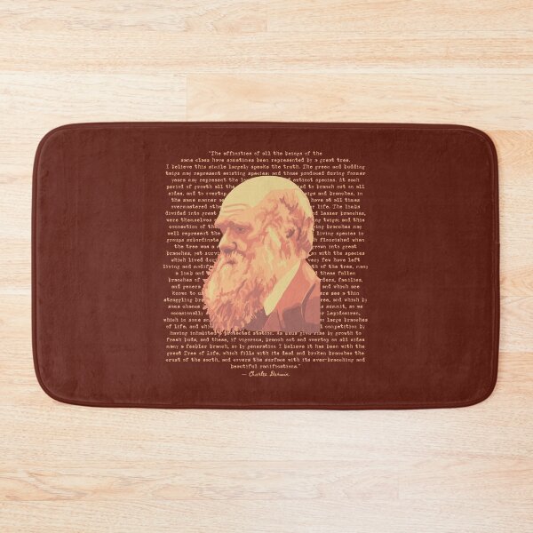 Item preview, Charles Darwin Portrait and Quote designed and sold by Unhinged Heather.