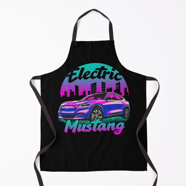 Item preview, Pink Electric Mustang Cityscape designed and sold by zealology.