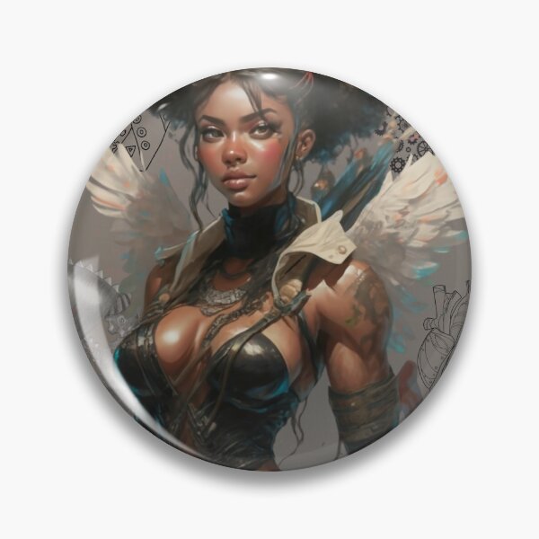Item preview, Beyond Brass & Barbs Celebrating Black Love in Steampunk Art and Fashion designed and sold by PedalPowerGFX.