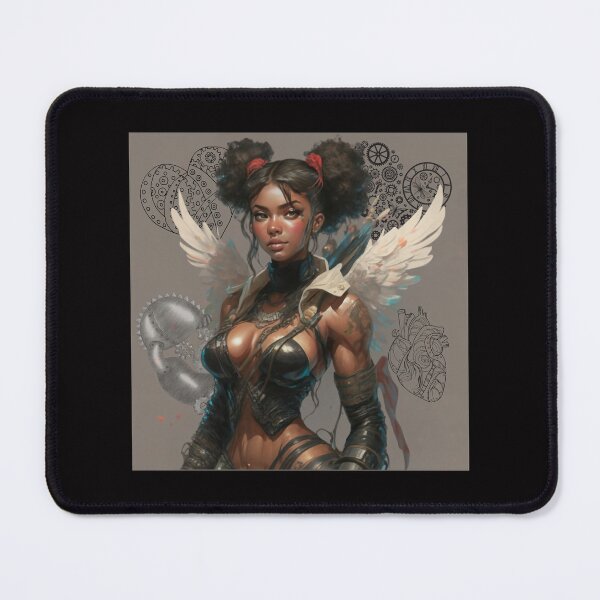 Item preview, Beyond Brass & Barbs Celebrating Black Love in Steampunk Art and Fashion designed and sold by PedalPowerGFX.