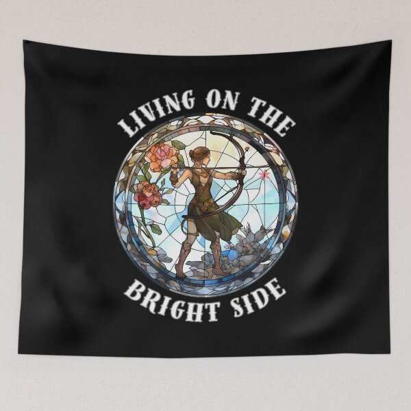 Item preview, Living On The Bright Side designed and sold by ZodiacWonders.