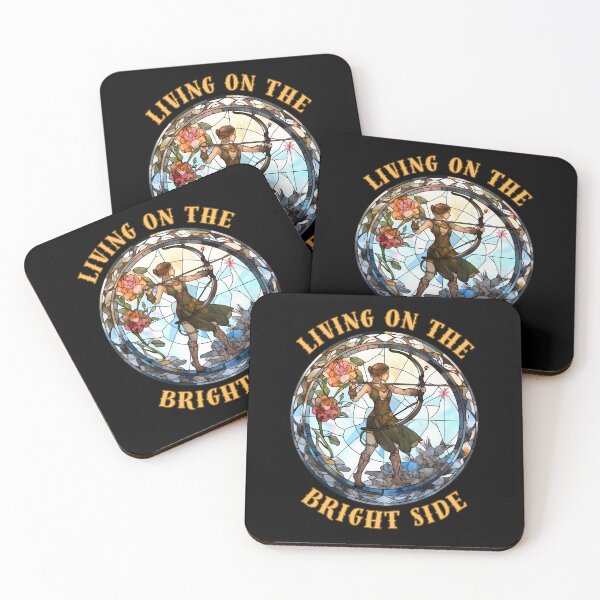 Item preview, Living On The Bright Side. sagittarius sign designed and sold by ZodiacWonders.