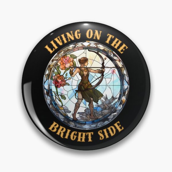 Item preview, Living On The Bright Side. sagittarius sign designed and sold by ZodiacWonders.