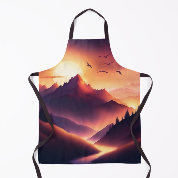 Item preview, Great sunset in the mountains designed and sold by photoartdesin.