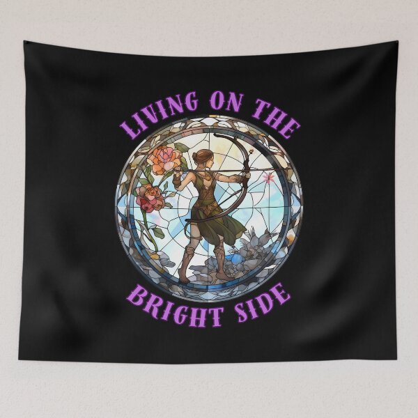 Item preview, Living On The Bright Side. sagittarius constellation designed and sold by ZodiacWonders.