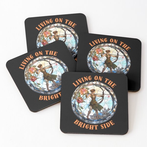 Item preview, Living On The Bright Side. sagittarius season designed and sold by ZodiacWonders.