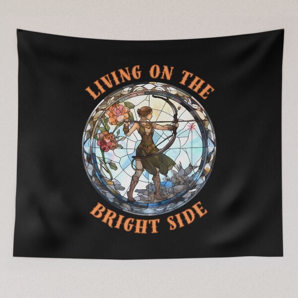 Item preview, Living On The Bright Side. sagittarius season designed and sold by ZodiacWonders.