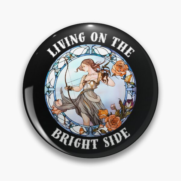 Item preview, Living On The Bright Side. sagittarius funny designed and sold by ZodiacWonders.