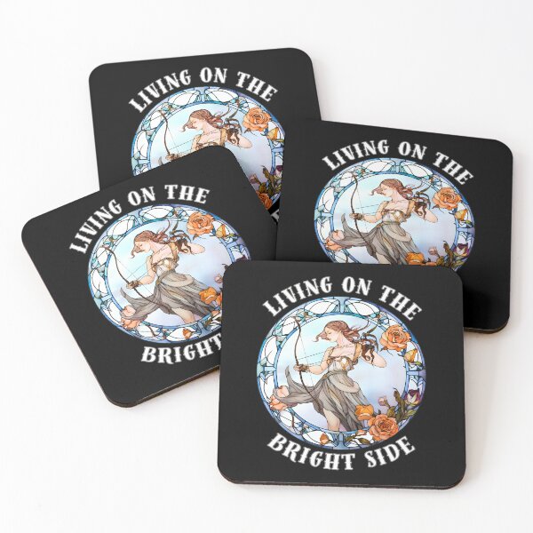 Item preview, Living On The Bright Side. sagittarius funny designed and sold by ZodiacWonders.