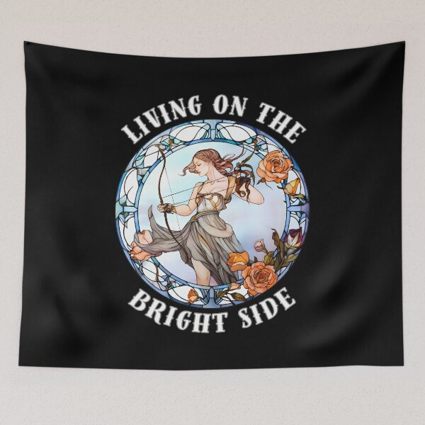 Item preview, Living On The Bright Side. sagittarius funny designed and sold by ZodiacWonders.